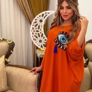 عباية نص كم فسكوز(عين)